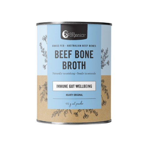 Nutra Organics Bone Broth Beef Hearty Original 125g 
